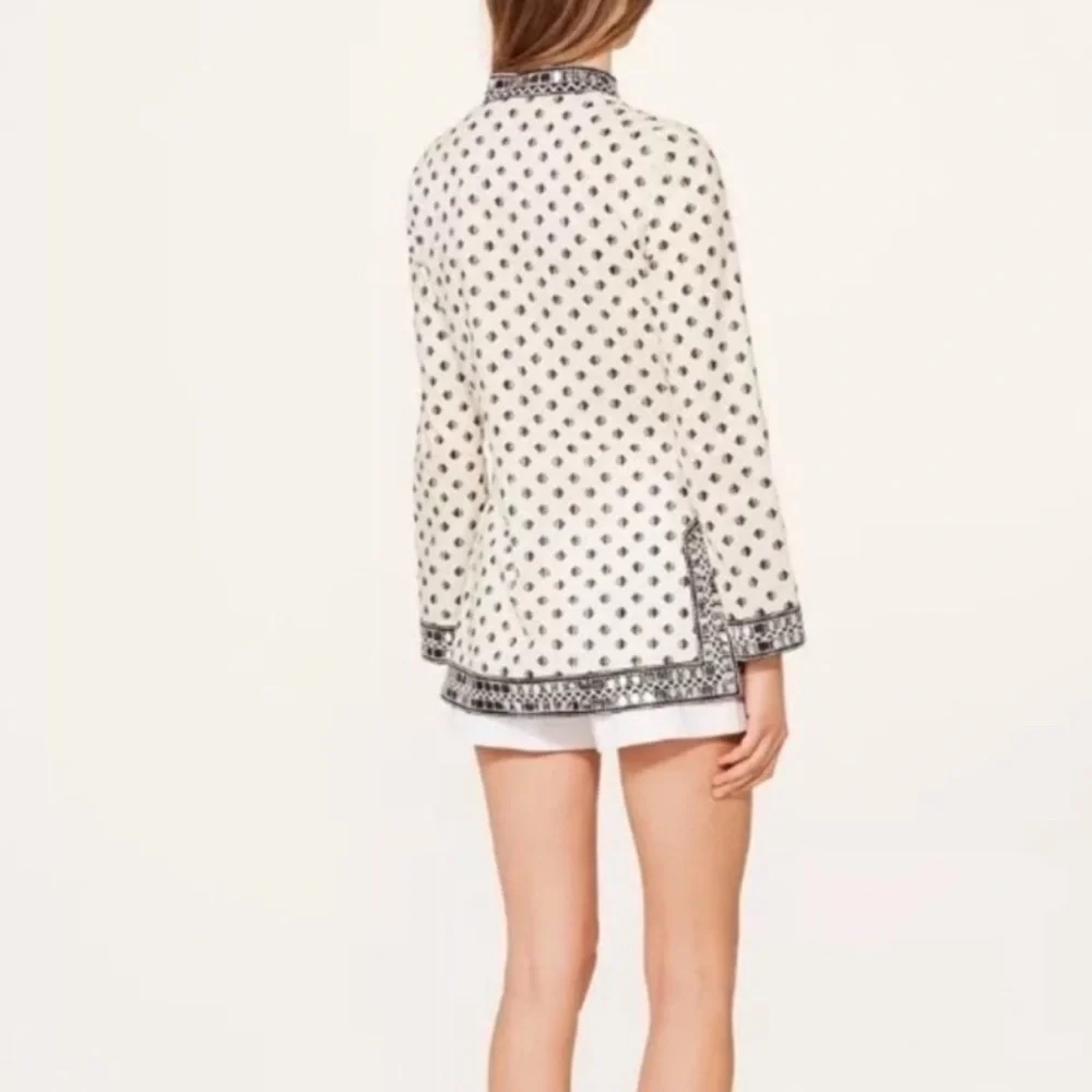 Tory Burch kingfish sequin trim tunic 6